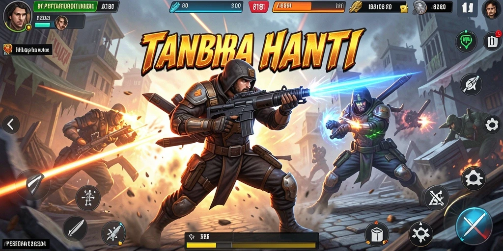 Gameplay seru dan mendebarkan di 8180 dengan pertarungan intens.