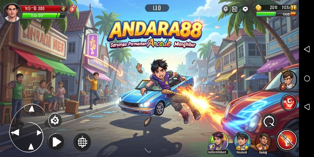 Screenshot gameplay ANDARA88 yang seru dan penuh aksi.