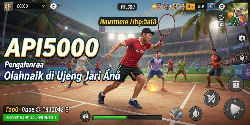 Tampilan gameplay olahraga yang seru dari API5000.