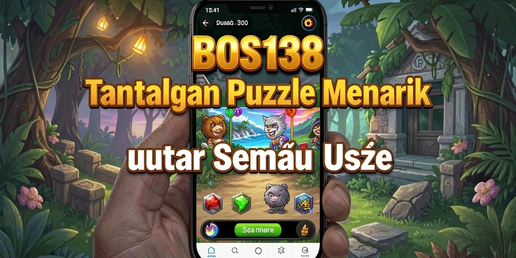Screenshot gameplay menunjukkan tantangan puzzle yang mengasah otak.