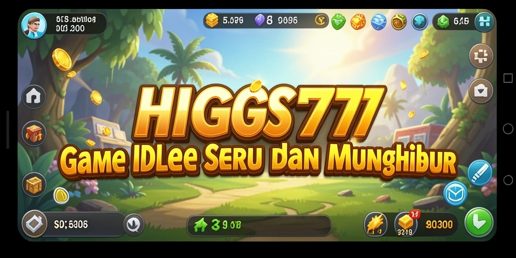 Tampilan gameplay menawan dari HIGGS777 dalam genre Idle.