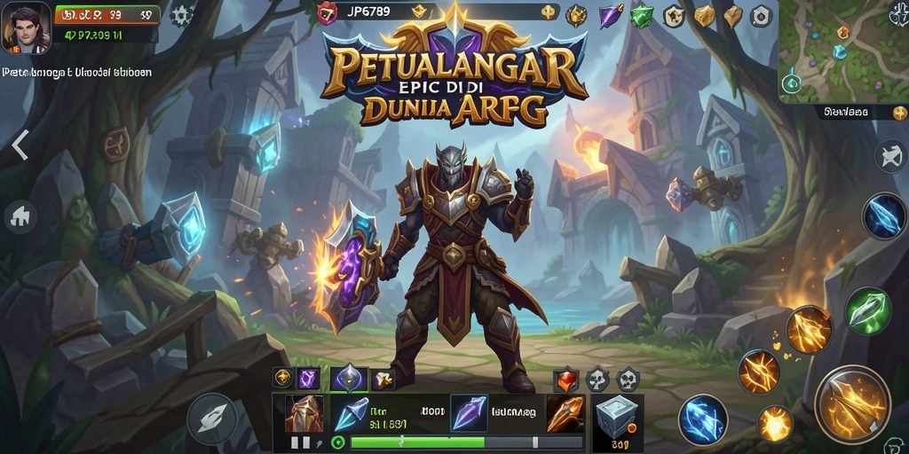 Tangkapan layar gameplay <strong>JP6789</strong> yang menunjukkan pertempuran epik.