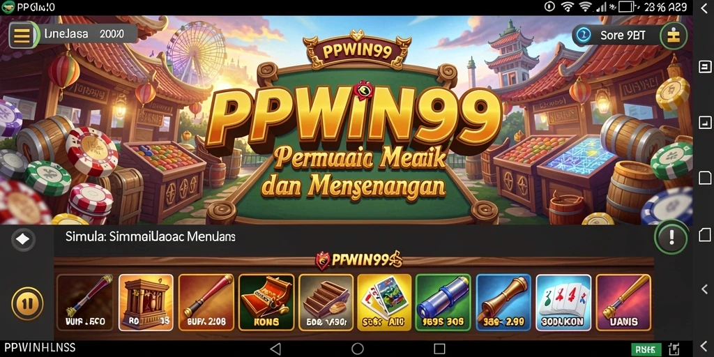Tampilan gameplay PPWIN99 yang menarik dan penuh aksi.