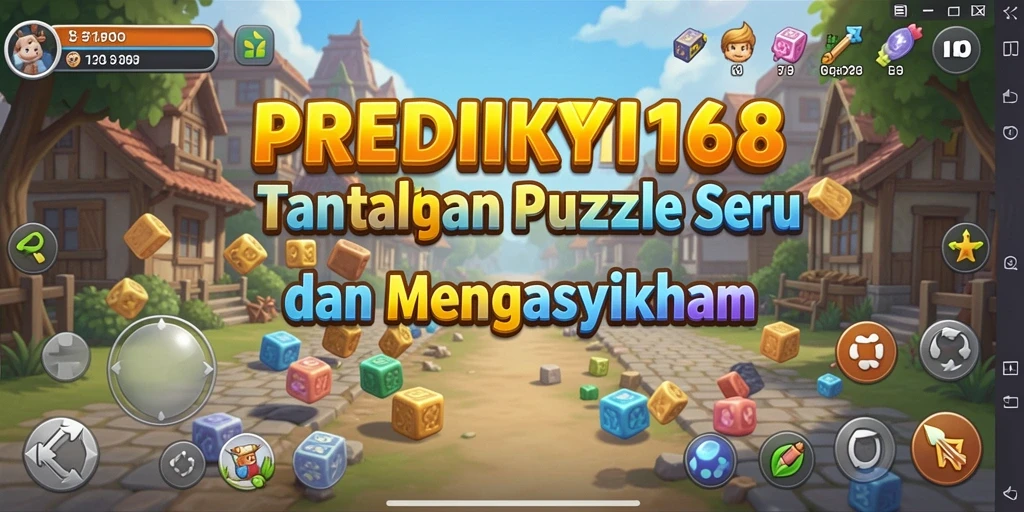 Tampilan gameplay PREDIKSI168 dengan teka-teki yang menantang.