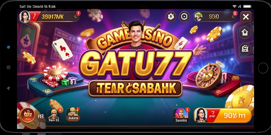 Screenshot SATU77 menampilkan gameplay seru dan grafis menawan di dunia Kasino.